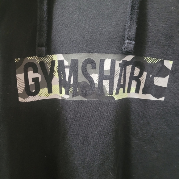 Gymshark Black Pullover Hoodie M - Picture 5 of 6